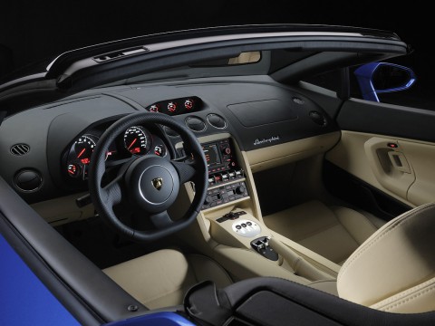 Τεχνικά χαρακτηριστικά για Lamborghini Gallardo Roadster