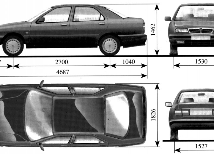 Lancia Kappa (838) technical consumption — AutoData24.com