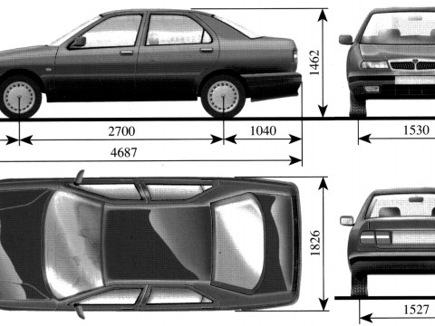 Specificații tehnice pentru Lancia Kappa (838)