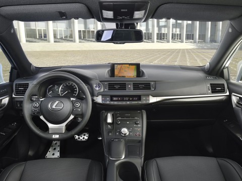 Technische Daten und Spezifikationen für Lexus CT Restyling