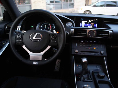Specificații tehnice pentru Lexus IS III Restyling