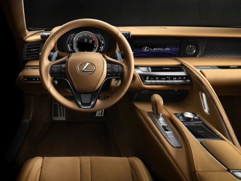 Technical specifications and characteristics for【Lexus LC cupe】