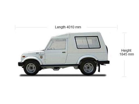 Technical specifications and characteristics for【Maruti Gypsy】