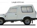 Technical specifications and characteristics for【Maruti Gypsy】