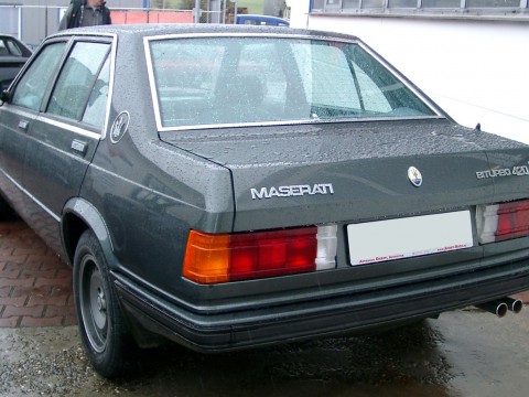 Especificaciones técnicas de Maserati 420/430