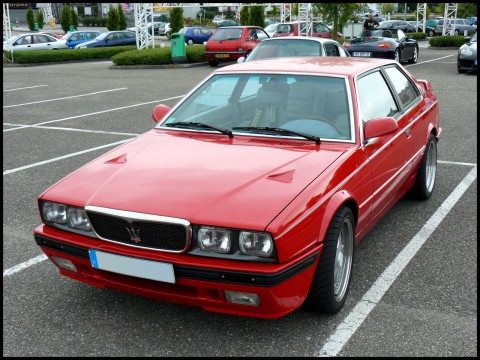 Technical specifications and characteristics for【Maserati Biturbo Coupe】