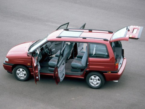 Especificaciones técnicas de Mazda MPV I (LV)
