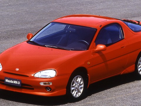 Especificaciones técnicas de Mazda Mx-3 (EC)