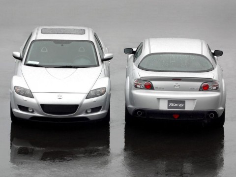 Τεχνικά χαρακτηριστικά για Mazda RX-8