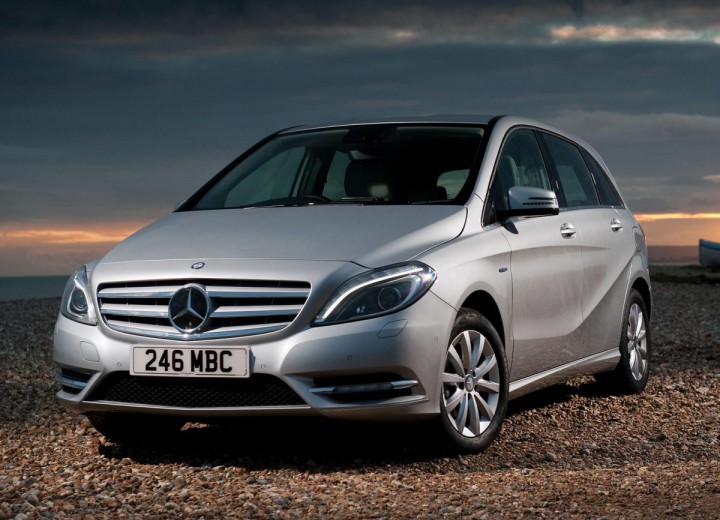 Mercedes-Benz B-klasse Second generation (W246) technical specifications  and fuel consumption —
