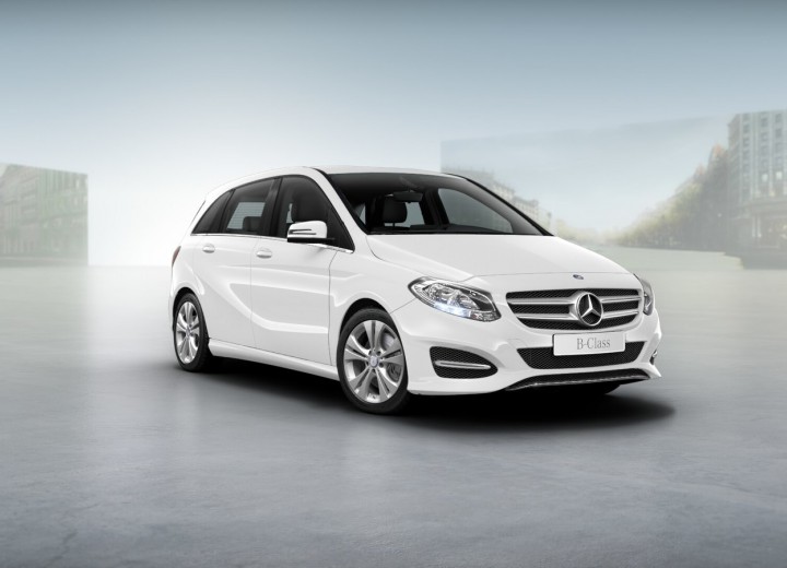 Mercedes-Benz B-klasse (W246) Restyling technical specifications