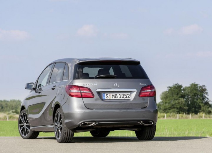 Mercedes-Benz B-klasse (W246) Restyling technical specifications and fuel  consumption —