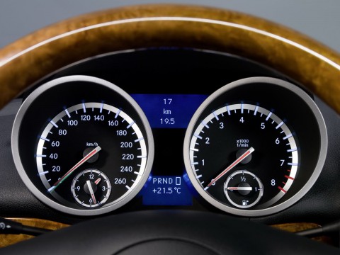 Caratteristiche tecniche di Mercedes-Benz SLK-klasse II (R171) Restyling