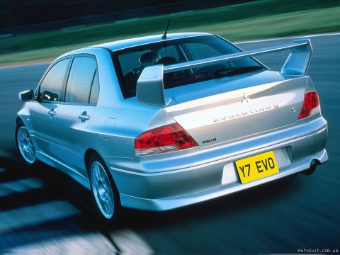 Technical specifications and characteristics for【Mitsubishi Lancer Evolution VII】
