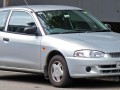 Vollständige technische Daten und Kraftstoffverbrauch für Mitsubishi Mirage Mirage Hatchback 1.3 i 12V (88 Hp)