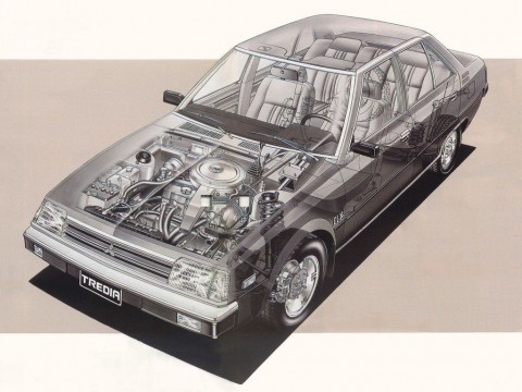 Технические характеристики о Mitsubishi Tredia (A21_)