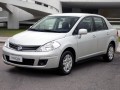Technical specifications of the car and fuel economy of Nissan Tiida