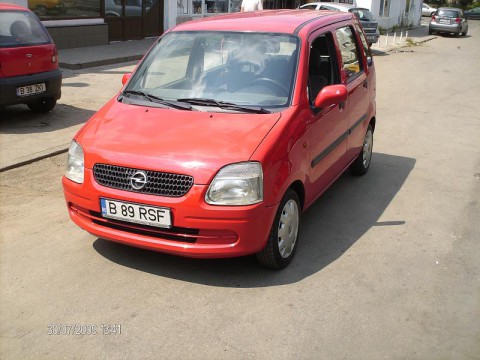 Technical specifications and characteristics for【Opel Agila I】