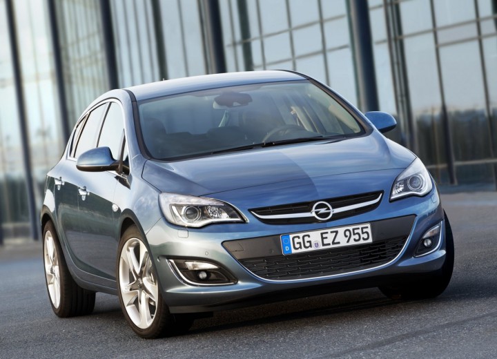 Opel Astra J Restyling technical specifications and fuel consumption —
