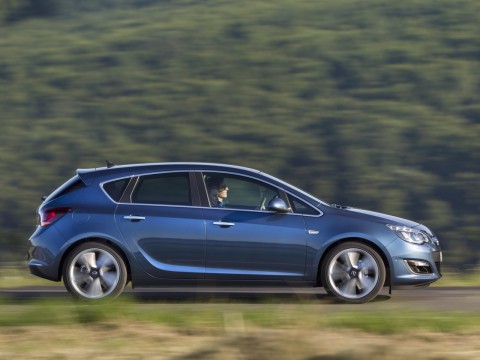 Technical specifications and characteristics for【Opel Astra J Restyling】