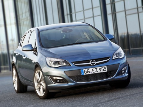 Technical specifications and characteristics for【Opel Astra J Restyling】