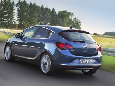 Τεχνικά χαρακτηριστικά για Opel Astra J Restyling