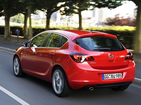 Technical specifications and characteristics for【Opel Astra J】