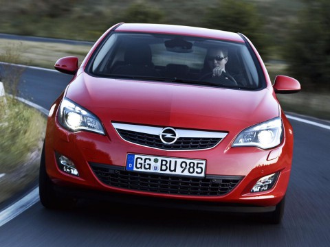 Технические характеристики о Opel Astra J