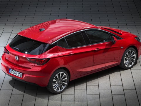 Especificaciones técnicas de Opel Astra K