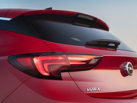 Технические характеристики о Opel Astra K