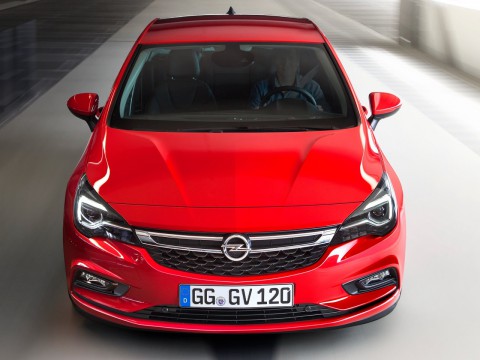 Caractéristiques techniques de Opel Astra K