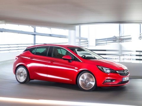 Τεχνικά χαρακτηριστικά για Opel Astra K