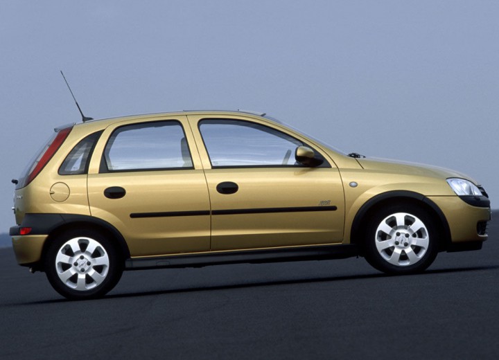 Opel Corsa C technical specifications and fuel consumption —