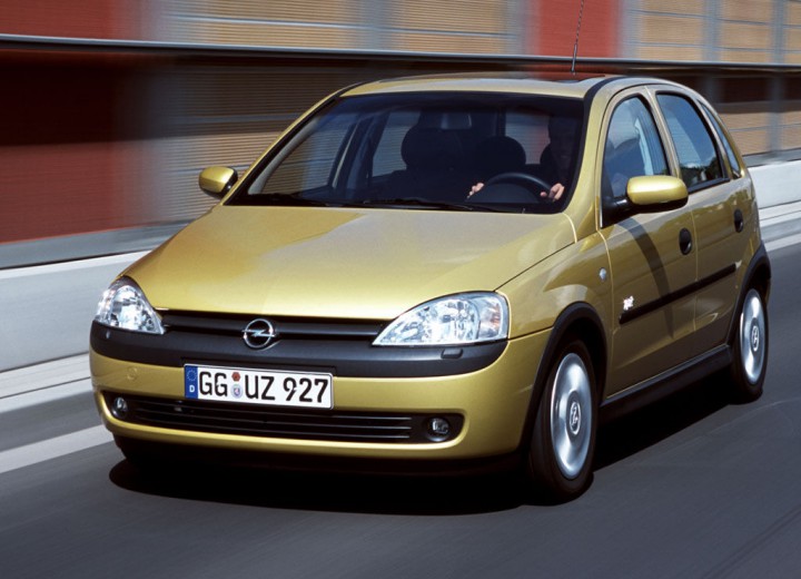 Opel Corsa C Facelift 1.2 AMT 70 HP specifications and technical data