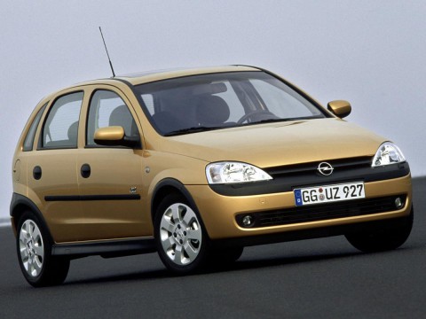 Especificaciones técnicas de Opel Corsa C