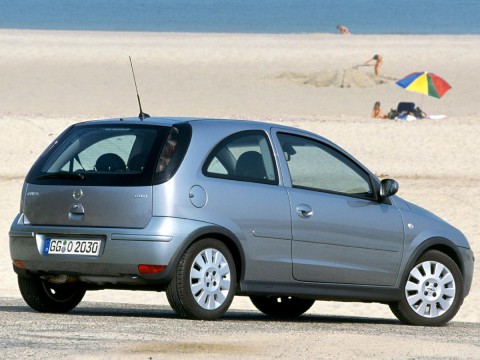 Caractéristiques techniques de Opel Corsa C