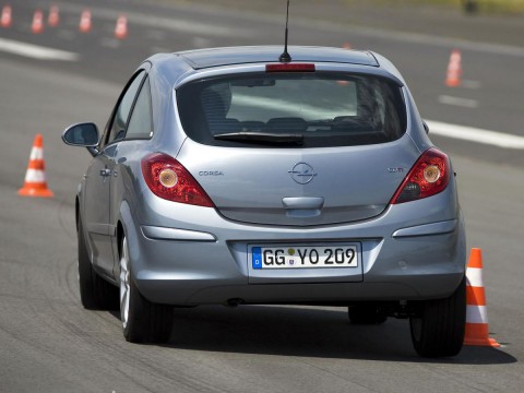 Opel Corsa D 3-door technical specifications and fuel consumption —