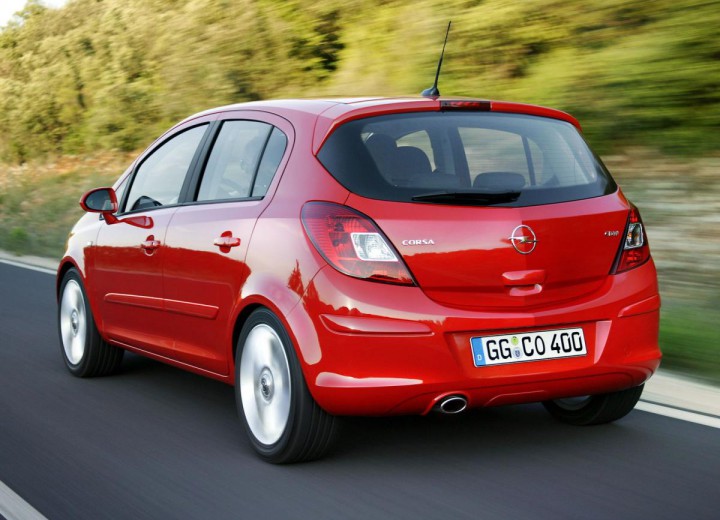 Opel Corsa D 5-door technical specifications and fuel consumption