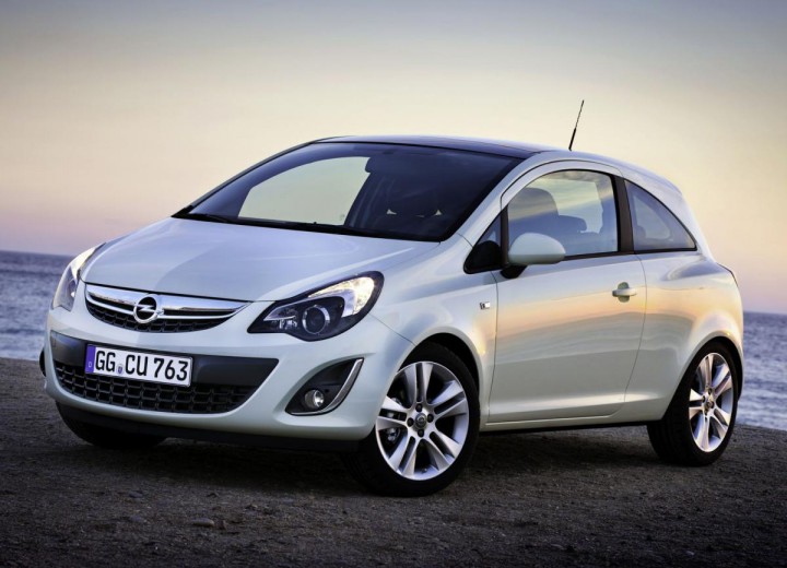 Opel Corsa D Facelift 3-door technical specifications and fuel consumption  —