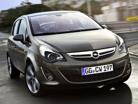 Especificaciones técnicas de Opel Corsa D Facelift 5-door