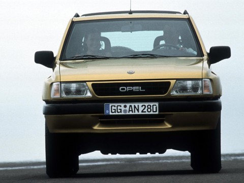Technical specifications and characteristics for【Opel Frontera A Sport】