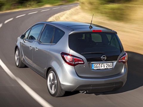 Technische Daten und Spezifikationen für Opel Meriva B