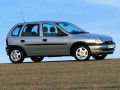 Технические характеристики автомобиля и расход топлива Opel Vita