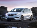 Technical specifications of the car and fuel economy of Opel Zafira