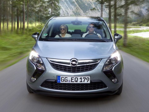 Τεχνικά χαρακτηριστικά για Opel Zafira C
