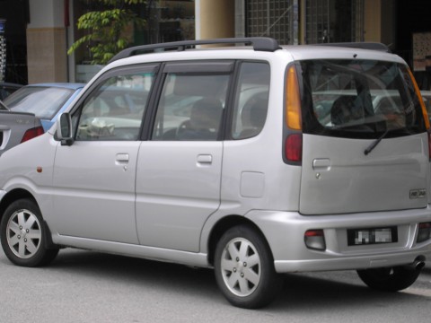 Technische Daten und Spezifikationen für Perodua Kenari