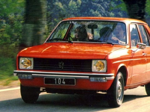Peugeot 104 teknik özellikleri