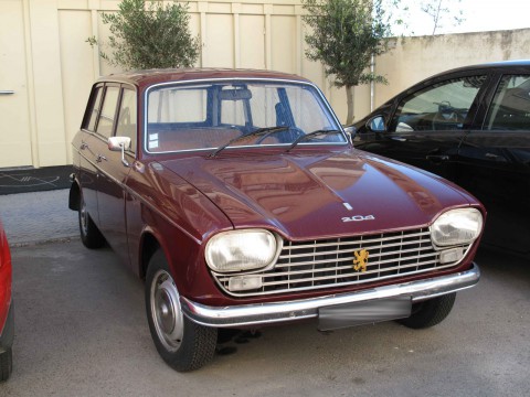 Technical specifications and characteristics for【Peugeot 204 Break】