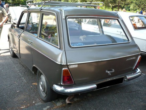 Technical specifications and characteristics for【Peugeot 204 Break】