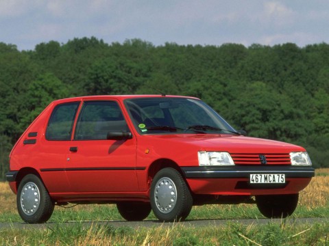 Technical specifications and characteristics for【Peugeot 205 I (741A/C)】